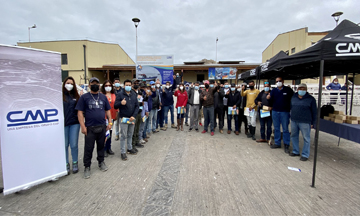 Asociación Gremial de Pescadores de Guayacán adquiere embarcación y equipamiento de pesca con apoyo de CMP